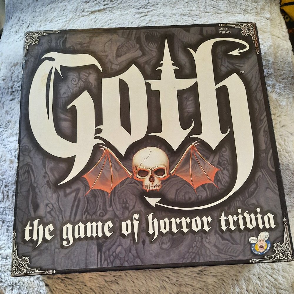 Goth - The Game of Horror Trivia Board Game